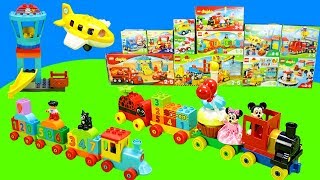 Spielen mit Lego Duplo Eisenbahn Spielzeug amp Spielzeugautos  Toys Unboxing for Kids [upl. by Trah294]