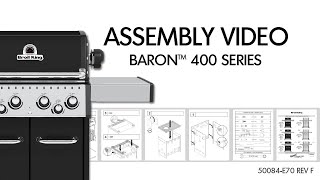 Baron 400 Series Assembly  Broil King  North America [upl. by Athal]