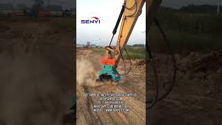 excavator plate compactorhydraulic compactor plate [upl. by Eikciv]