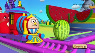 Roller Coaster ride with Humpty the Train amp his Fruit friends  Humpty the Train Fruits song [upl. by Eelyma237]