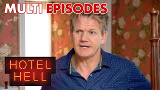 From Ghostly Inns to Luxe Retreats Reshaping Struggling Hotels  FULL EPISODES  Hotel Hell [upl. by Sille]