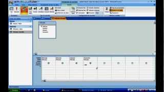Crear consultas en Access 2007 con parámetros como criterios [upl. by Ahsiat]