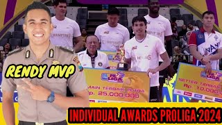 BHAYANGKARA PRESISI JUARA🏆 BERIKUT PEMENANG INDIVIDUAL AWARDS PROLIGA PUTRA 2024 [upl. by Ignace]