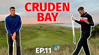 BEST VIEWS IN SCOTTISH GOLF  Azzie V Scott  Episode 11  Cruden Bay Golf Club [upl. by Hawkie]