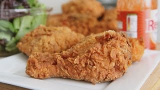 How To Make Crispy Spicy Fried Chicken Recipe [upl. by Wessling]