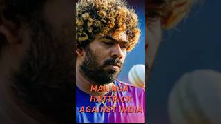 Cricketer malinga history srilanka vs india match youtubeshorts viralvideo viralshorts cricket [upl. by Helsell]