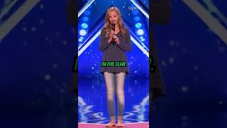 Evie Clair Performs Tribute To Her Lost Dad and MELTS AMERICAS HEART  shorts agt [upl. by Dich650]