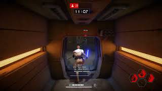 SWBF2 Arcade Onslaught Obi Wan Kenobi Kessel Gameplay [upl. by Abekam736]