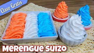 Como hacer un MERENGUE Suizo EXTRA FIRME 🧁 Con SOLO 2 INGREDIENTES merenguesuizo principiantes [upl. by Charline190]