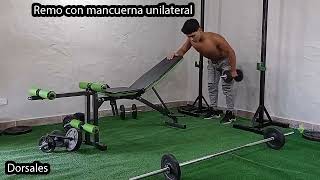 Entrenamiento de espalda y hombros en casa  Back and shoulder workout at home [upl. by Nohtanoj177]