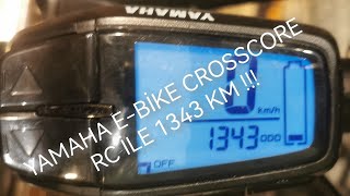 1343 Km pişman mıyım ASLA  YAMAHA EBİKE CROSSCORE RC [upl. by Dyanna811]