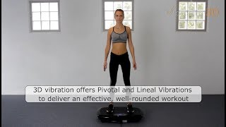 VXPower SLIMPLATE Vibration Plate Exercises Part 4 [upl. by Narcis]