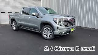 2024 GMC Sierra Denali 1500 Diesel in Sterling Metallic [upl. by Lugo]