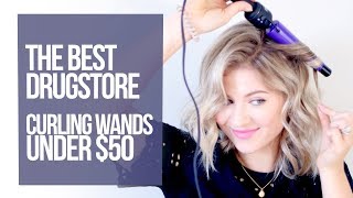 The BEST Curling Wand UNDER 50 Sally Beauty Target Drugstore  Milabu [upl. by Gustaf]