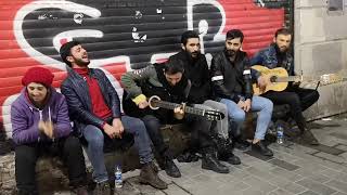 istiklal caddesi kürtçe sokak sanatçıları Recep göker Veysel Badak Nurullah Demirci HD [upl. by Ashly]