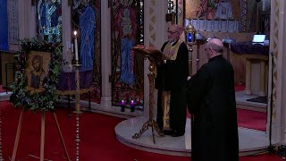 Bridegroom Matins  Greek Orthodox HOLY WEEK LIVE 42824 [upl. by Anayhd320]