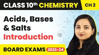 Acids Bases and Salts  Introduction  Class 10 Chemistry Chapter 2 [upl. by Yelrebmik]