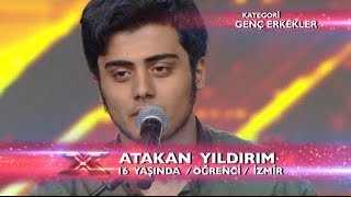 Atakan Yıldırım  Söyle Performansı  X Factor Star Işığı [upl. by Atnes]