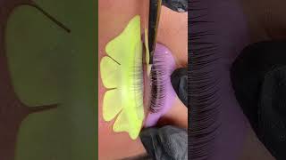 Eyelash Extention Tutorial  Eyelash Lift and Tint  Eyelash Plucking eyelashtreatment eyelashlift [upl. by Ardnued54]