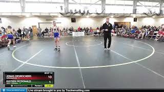 97 Lbs Placement Matches 8 Team  Jonas DesRochers Washington Vs Kayden McDonald West Virginia [upl. by Brad]