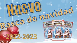 NUEVO RASCA DE NAVIDAD 20222023  RASCAS DE LA ONCE PREMIADOS LLEGÓ LA NAVIDAD [upl. by Affrica]