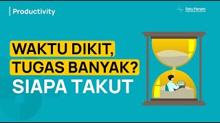 Atur Energi Bukan Waktu Cara Menjadi Lebih Produktif [upl. by Ayikin]