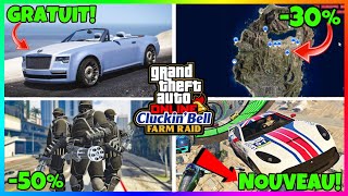 PROMO ET BONUS GTA ONLINE DE LA SEMAINE DU 44 amp INFOS NOUVEAU DLC GTA 5 ONLINE [upl. by Nelan]