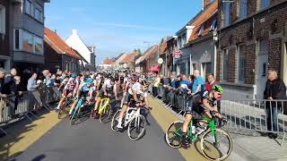 Ardooie start cyclocross Elite 2017 [upl. by Leeth511]