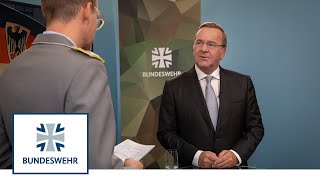 Nachgefragt mit Verteidigungsminister Pistorius I Bundeswehr [upl. by Nynahs733]