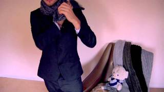 How to Tie A Scarf 9 Stylish Ways to Tie a Scarf for Men [upl. by Nosbig]