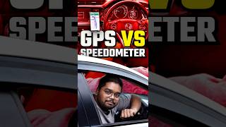 GPS Vs Speedometer 🛰️ shorts gps speedometer satellite googlemaps informative hindi cars24 [upl. by Nikral]