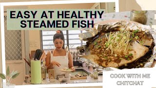 COOK WITH ME MY STEAMED FISH RECIPE EASY amp HEALTHY PH [upl. by Angadresma]