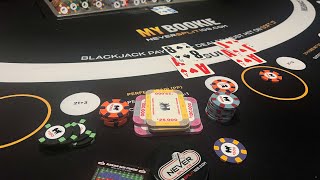 200000 Blackjack Biggest Blackjack Win of 2024  neversplit10s [upl. by Llertac865]