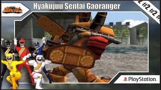 Hyakujuu Sentai Gaoranger 2  PS1 Games [upl. by Aneret]