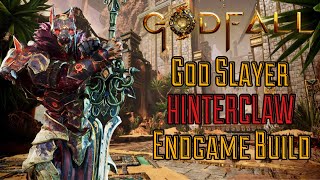 GodFall Hinterclaw Endgame Build Strongest HinterclawStrongest Weapon In Game Insane Raw Damage [upl. by Ahsinut190]