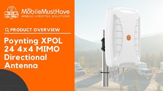 Poynting XPOL 24 4x4 MIMO Directional Antenna [upl. by Feune]