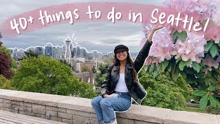 THE ULTIMATE SEATTLE TRAVEL GUIDE 40 things to do  tips from a local [upl. by Amsirac]