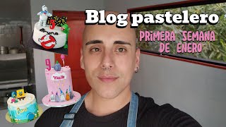 Vlog Pastelero primera semana de enero [upl. by Nesnar]