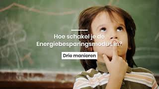 Energiebesparingsmodus zo haal je meer uit je iPhone of iPad batterij [upl. by Anerbas747]