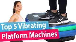 quotBASICquot Whole Body Vibration Machines LEG Workout  Vibration Plate Exercises [upl. by Ennaear]