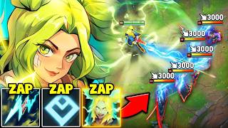 TRIPLE ZAP ZERI TURNS YOUR HEALTH BAR TO DUST SHIV  HEXTECH SOUL  DELETED [upl. by Grega]