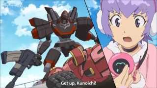 Danball Senki  Achilles amp Kunoichi vs Assassin [upl. by Grati]