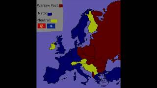 Warsaw pact Vs Nato Scenario [upl. by Alicia]