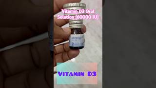 Vitamin D3 oral Solution 60000 IU profroyalpatel vitamind3 [upl. by Cicely]