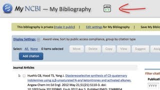 My Bibliography Public Access Compliance [upl. by Htebzil]