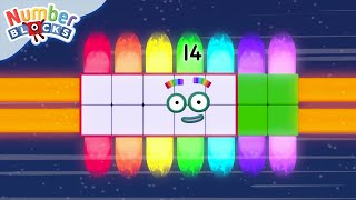 Diwali Lights and Colours 🎇  Learn to Count  Numberblocks [upl. by Shir229]