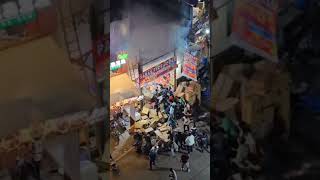 Hyderabad fireworks shopCaught on cam [upl. by Nosidda]