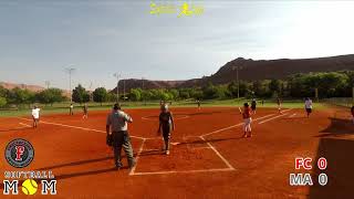 AFA Nationals 12U Firecrackers Ortega Medina vs Mafaia Athletics Harris Kobayashi [upl. by Eyahsal]