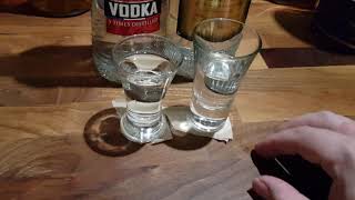 Vodka wars Ruskov vs Stolichnaya gold [upl. by Nwahsauq]