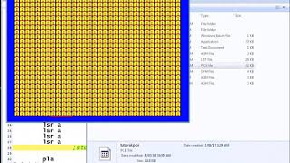 PCEngineTurbografx ASM Programming ep06b Text Tiles and Sprites onscreen [upl. by Eenattirb]